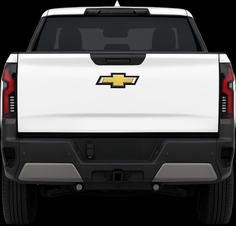 2024 Chevrolet Silverado EV — Rear view