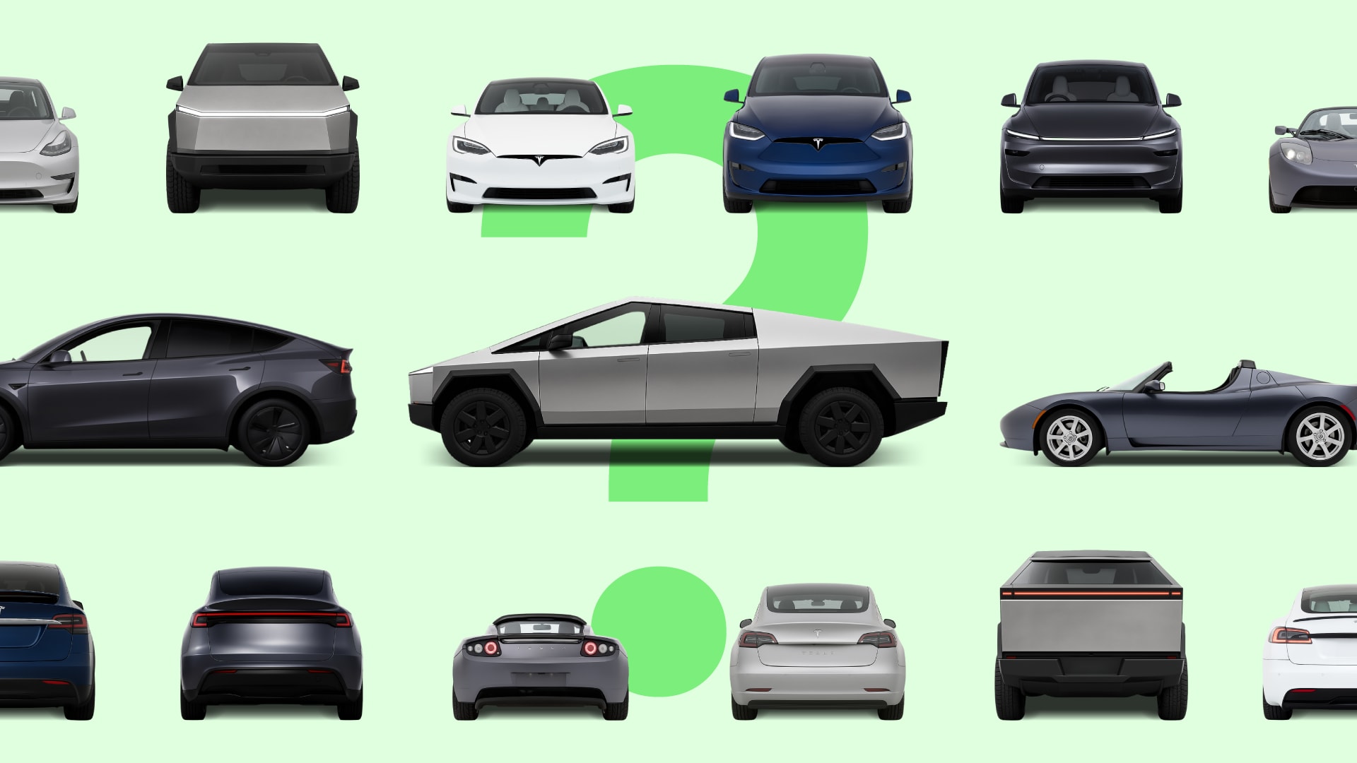 Tesla Size Guide 2026: Model 3 vs Model Y vs Model S vs Model X vs Cybertruck vs Roadster