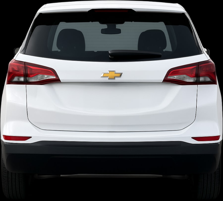 Rear view of the 2022 Chevrolet Equinox