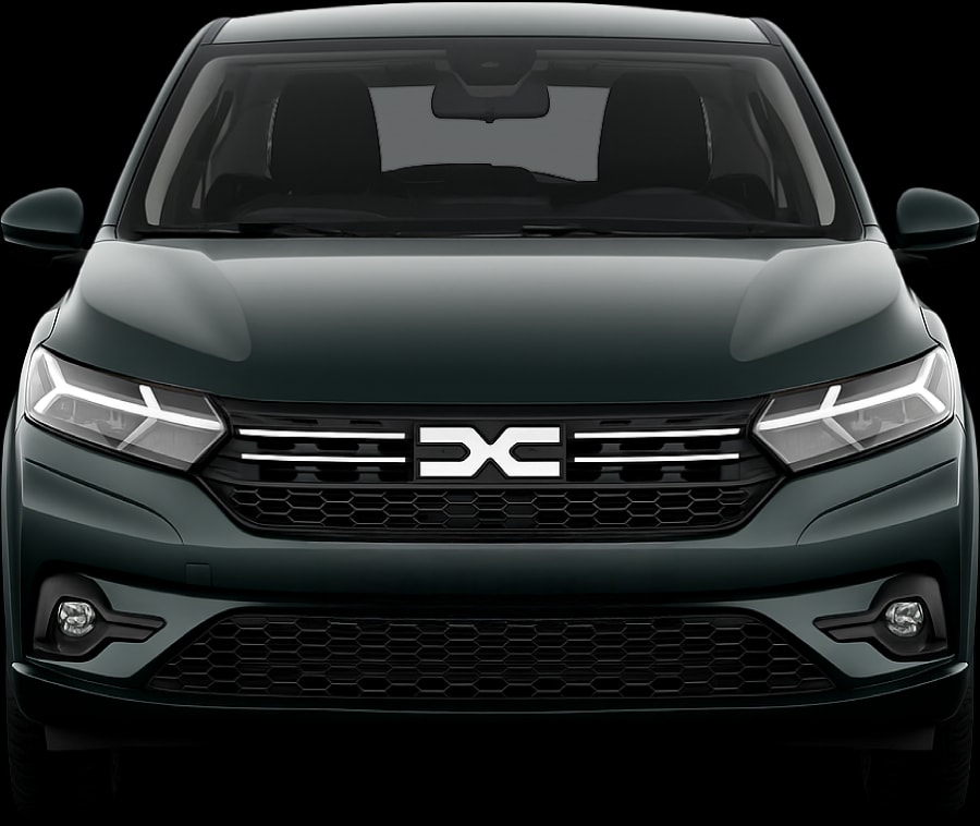 Front view of the 2020 Dacia Sandero