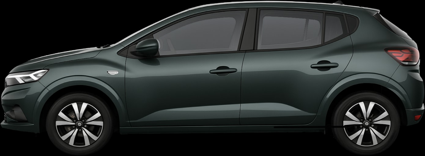 Side view of the 2020 Dacia Sandero