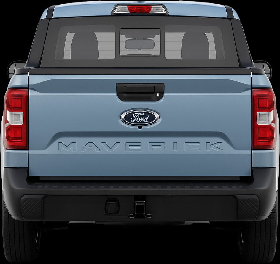 Rear view of the 2025 Ford Maverick