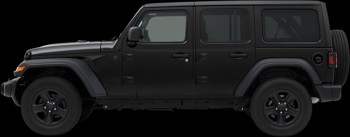 Side view of the 2017 Jeep Wrangler Unlimited