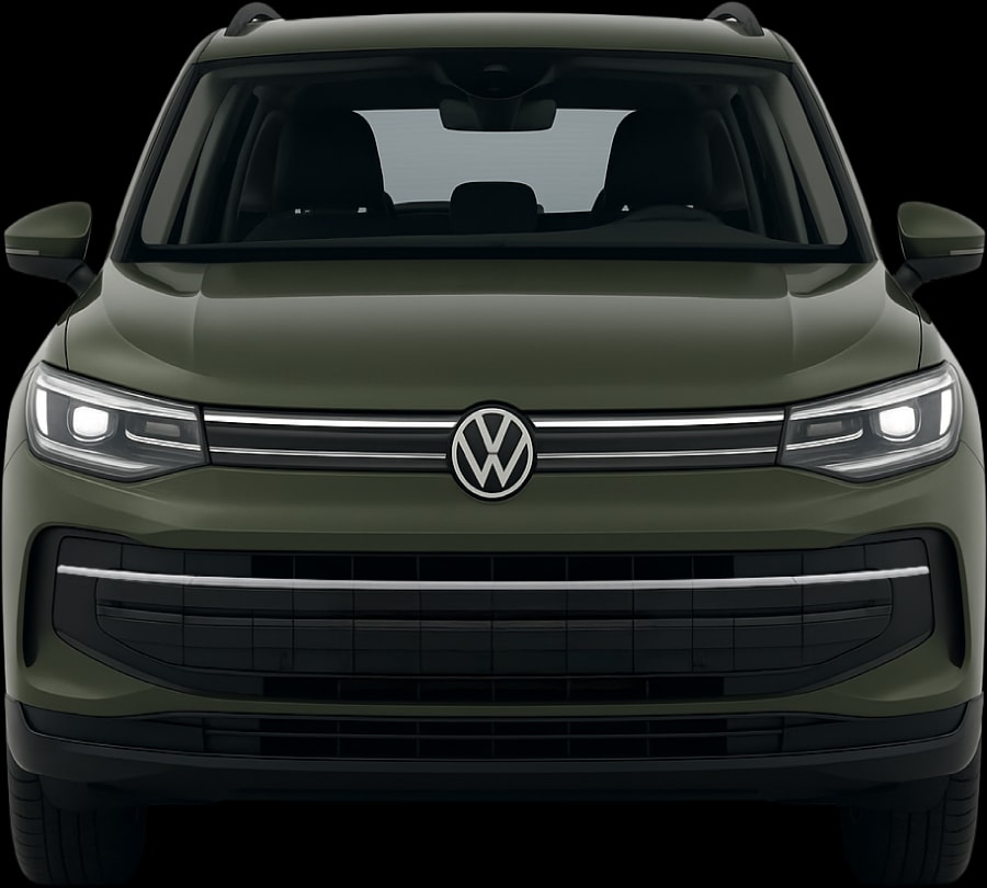 Front view of the 2024 Volkswagen Tiguan
