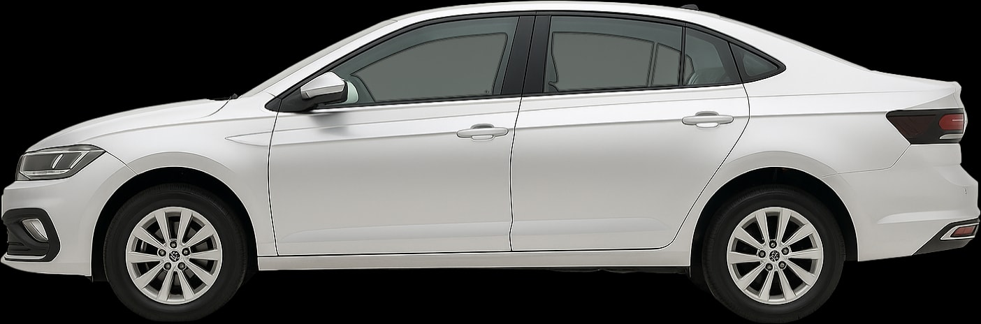 Side view of the 2022 Volkswagen Virtus