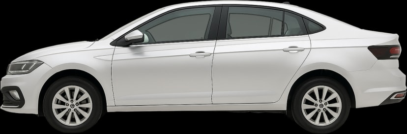 Side view of the 2022 Volkswagen Virtus