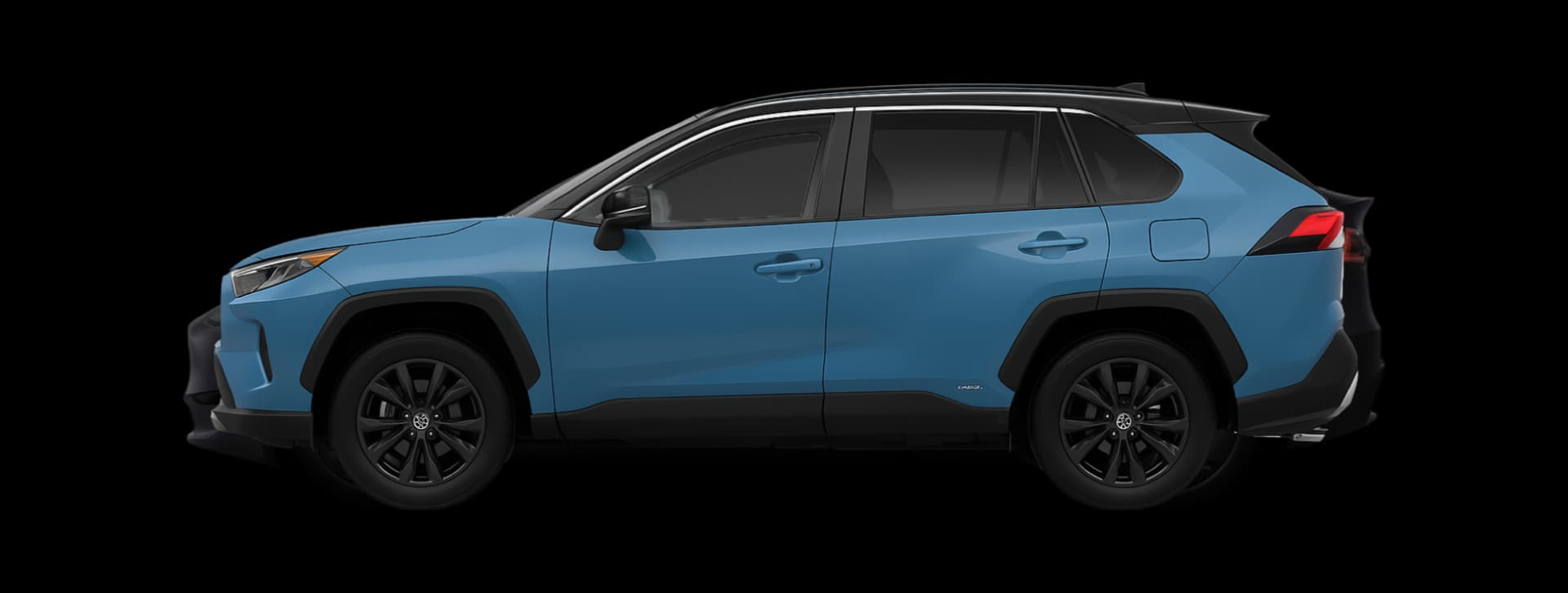 tesla model y vs toyota rav4 size comparison overlay