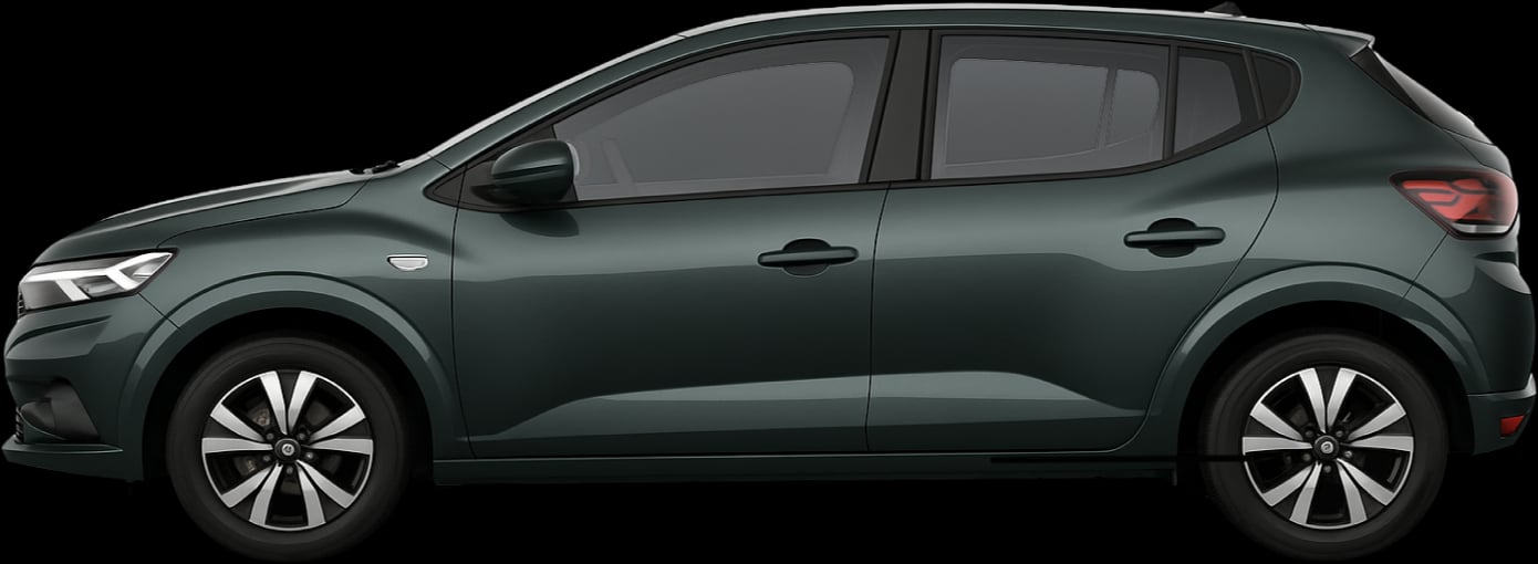 Side view of the 2020 Dacia Sandero