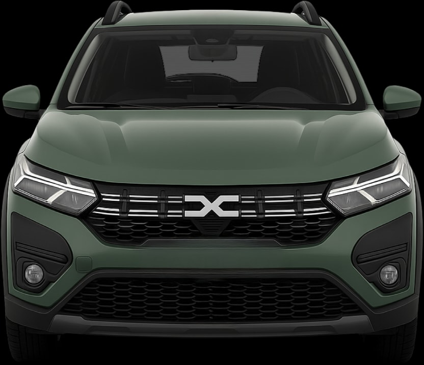 Front view of the 2020 Dacia Sandero Stepway