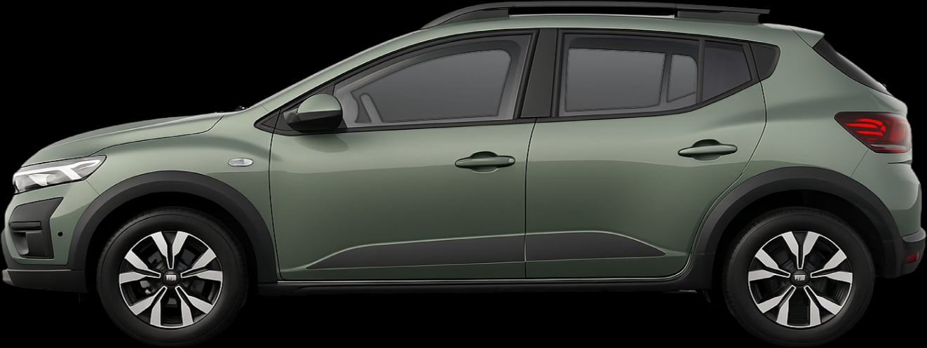 Side view of the 2020 Dacia Sandero Stepway