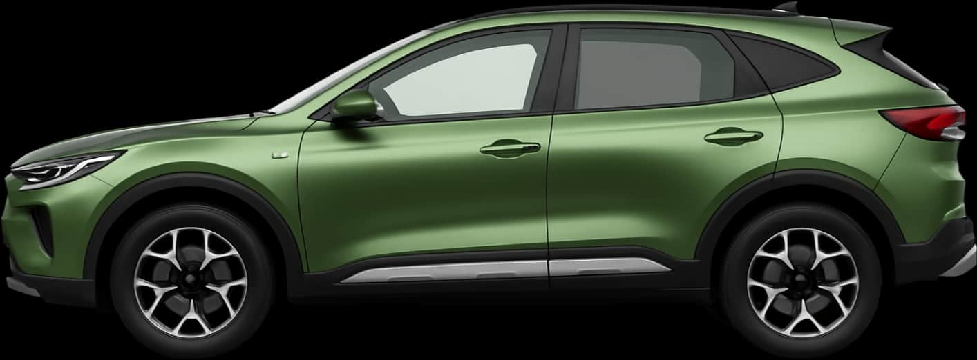 Side view of the 2024 Ford Kuga