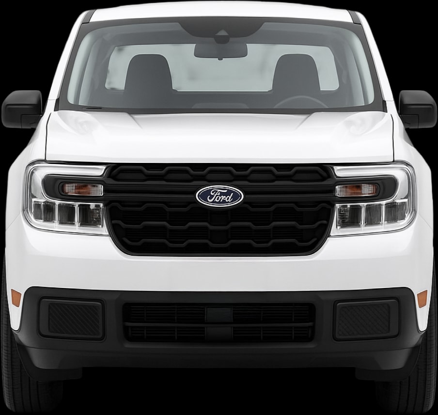 Front view of the 2022 Ford Maverick