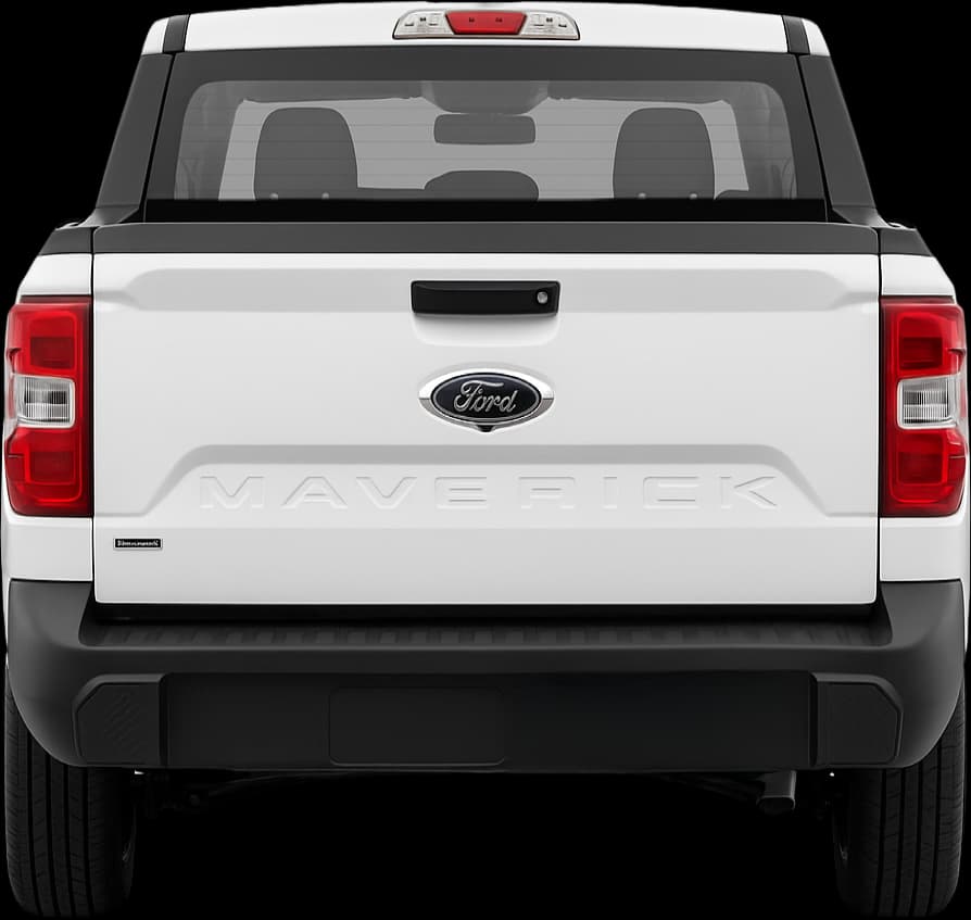 2022 Ford Maverick — Rear view