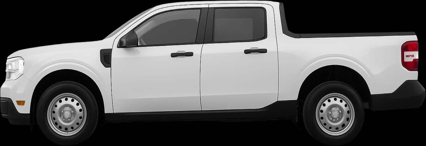 Side view of the 2022 Ford Maverick