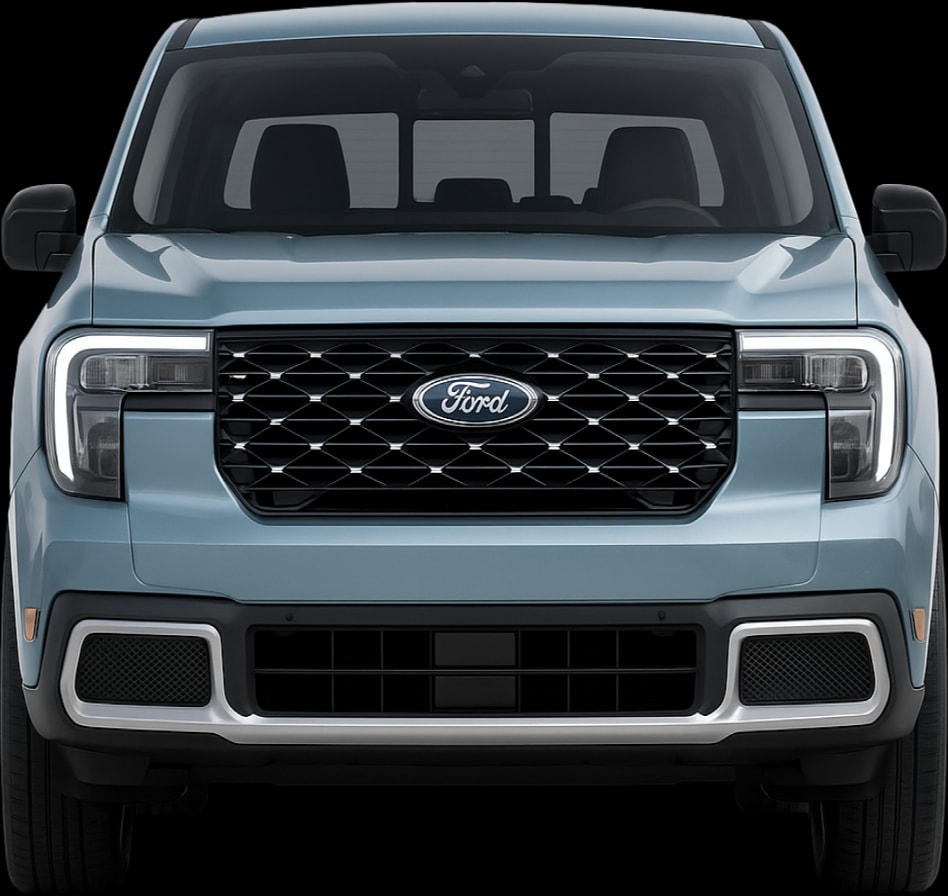 Front view of the 2025 Ford Maverick
