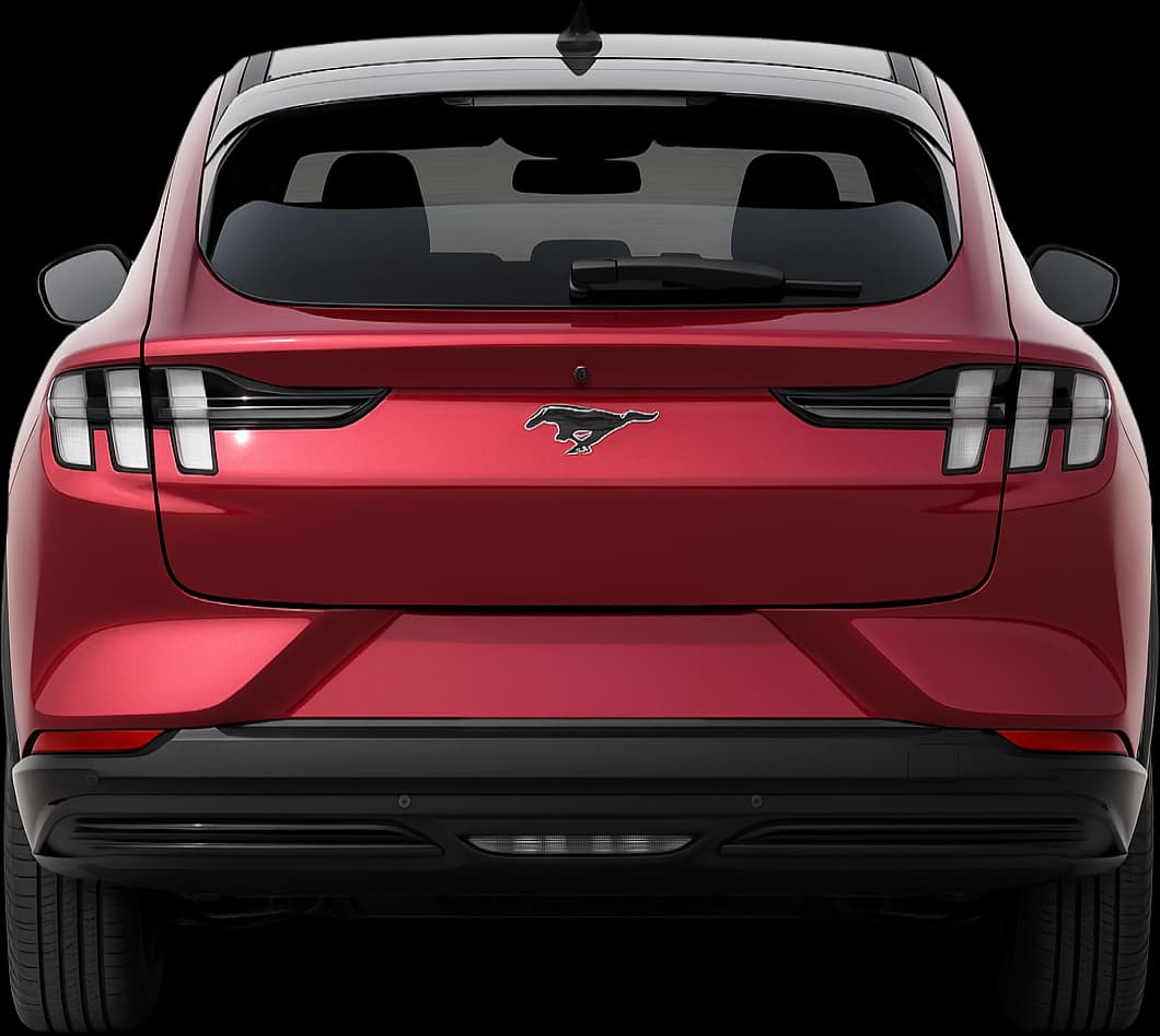 2021 Ford Mustang Mach‑E — Rear view