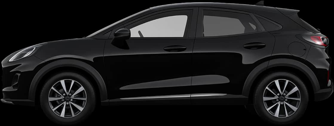 Side view of the 2024 Ford Puma
