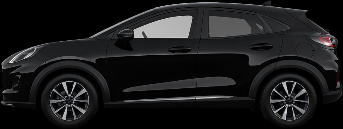Side view of the 2024 Ford Puma