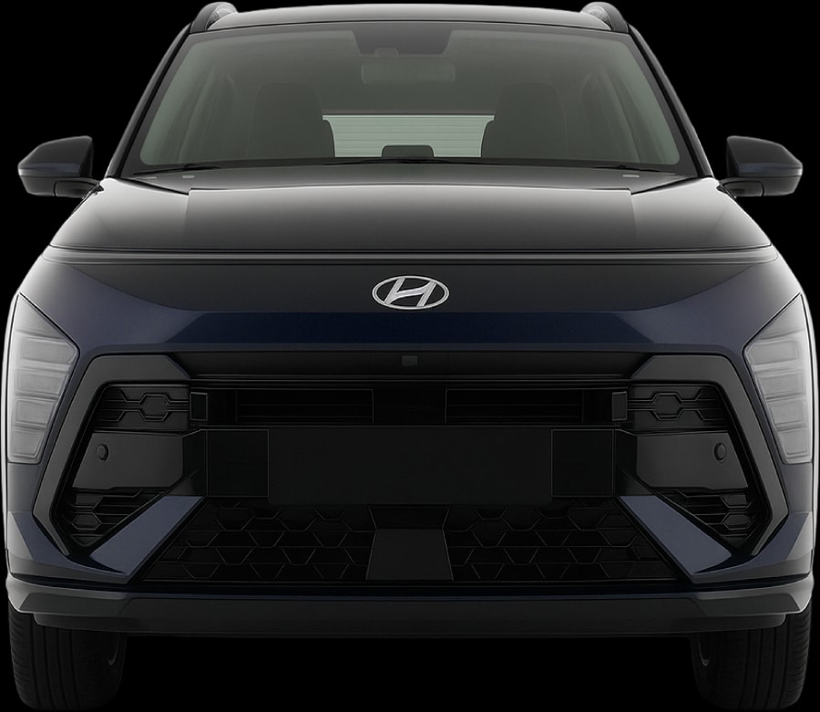 Front view of the 2023 Hyundai Kona