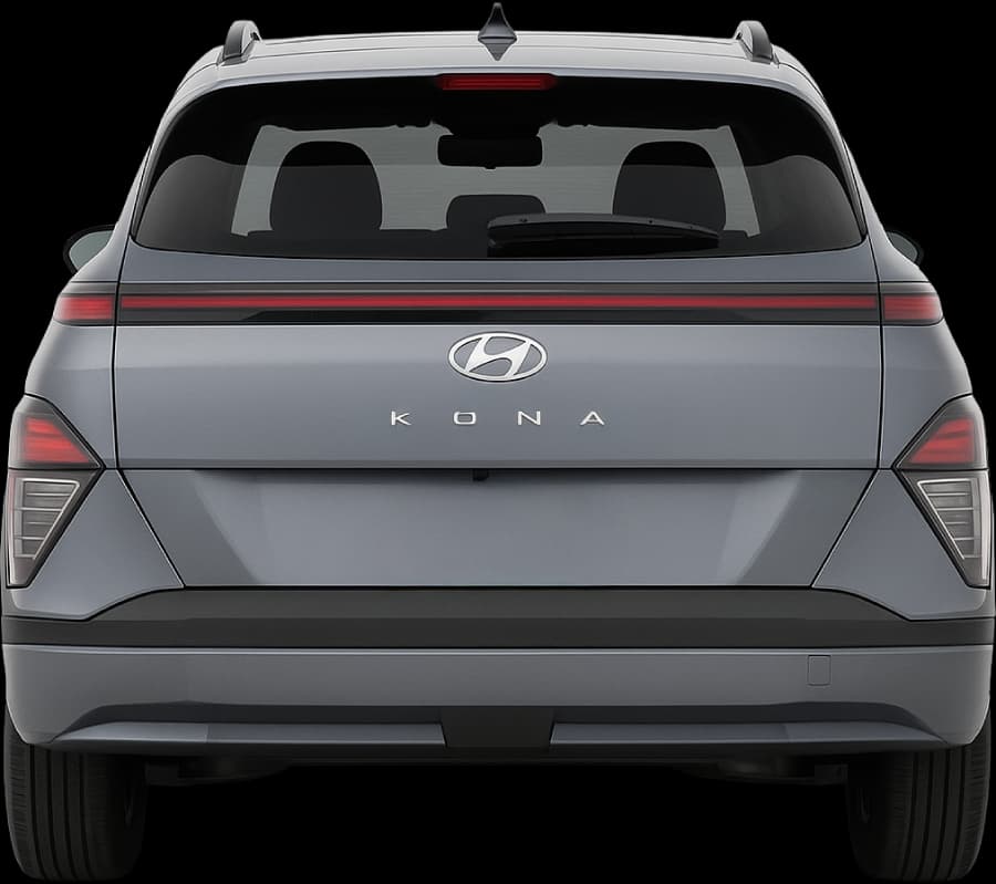 2023 Hyundai Kona Electric — Rear view