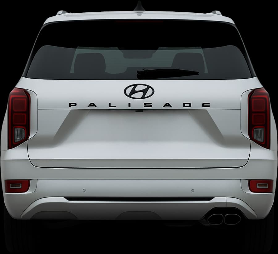2022 Hyundai Palisade — Rear view