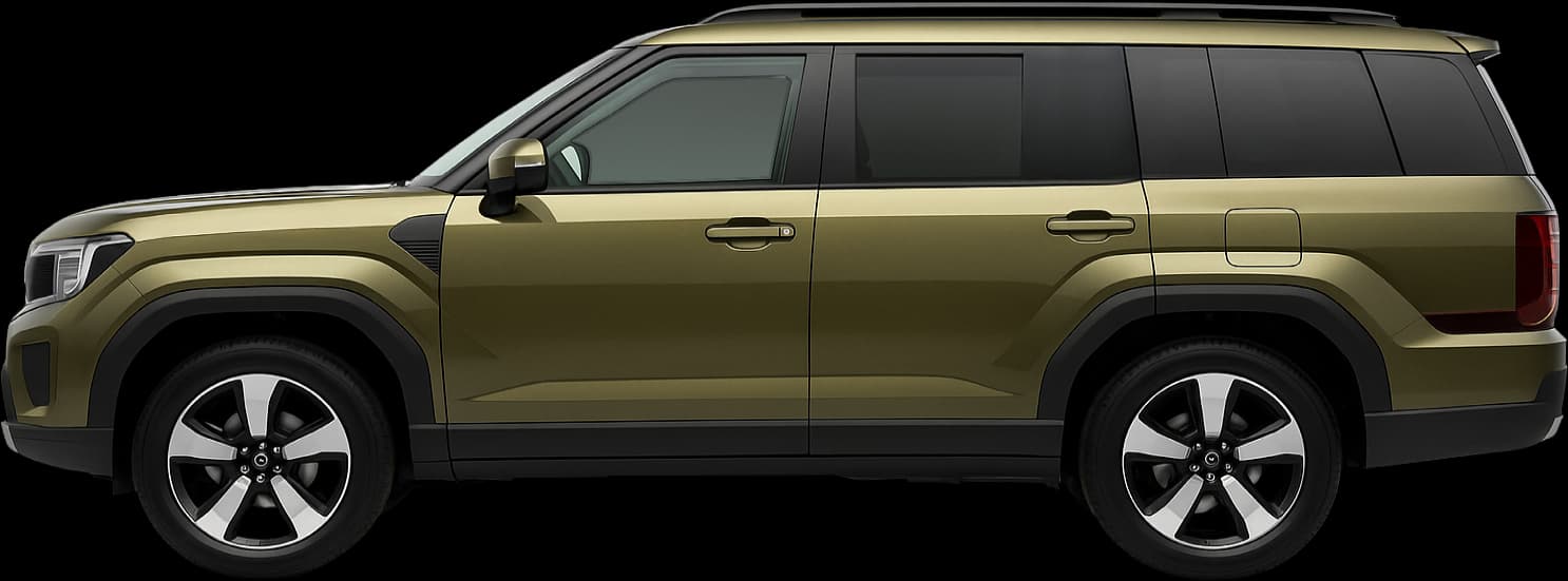 Side view of the 2023 Hyundai Santa Fe