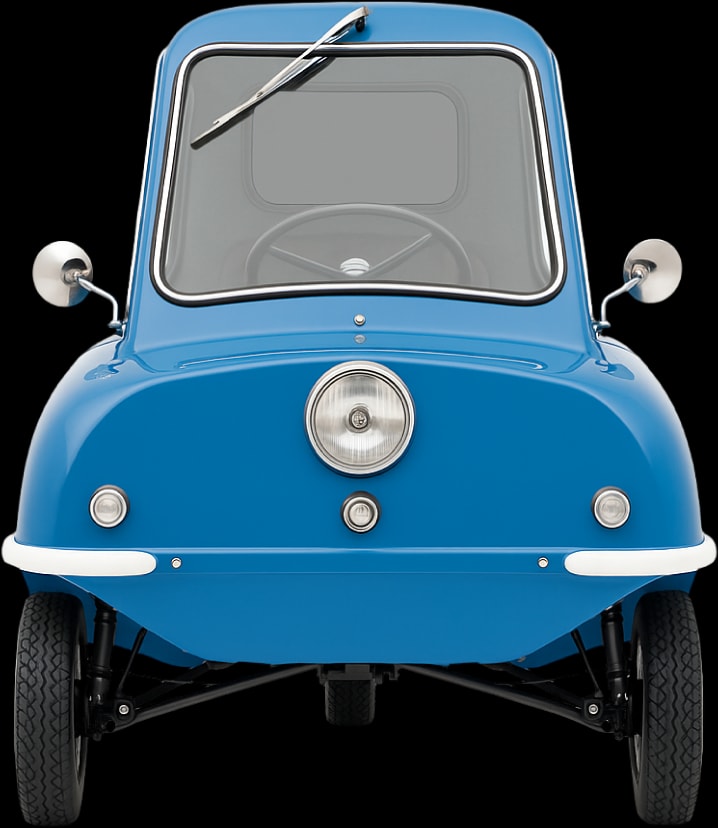 Front view of the 1962 Peel P50