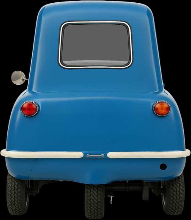 1962 Peel P50 — Rear view