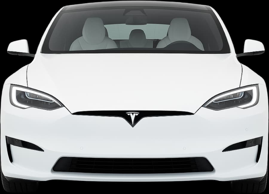 2021 Tesla Model S — Front view