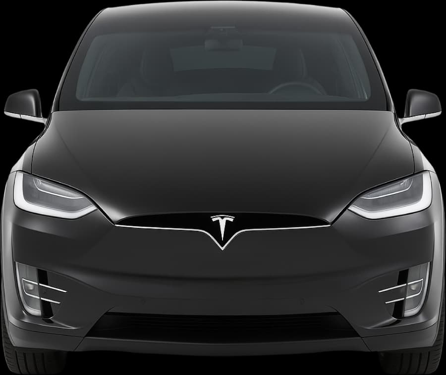 2015 Tesla Model X — Front view