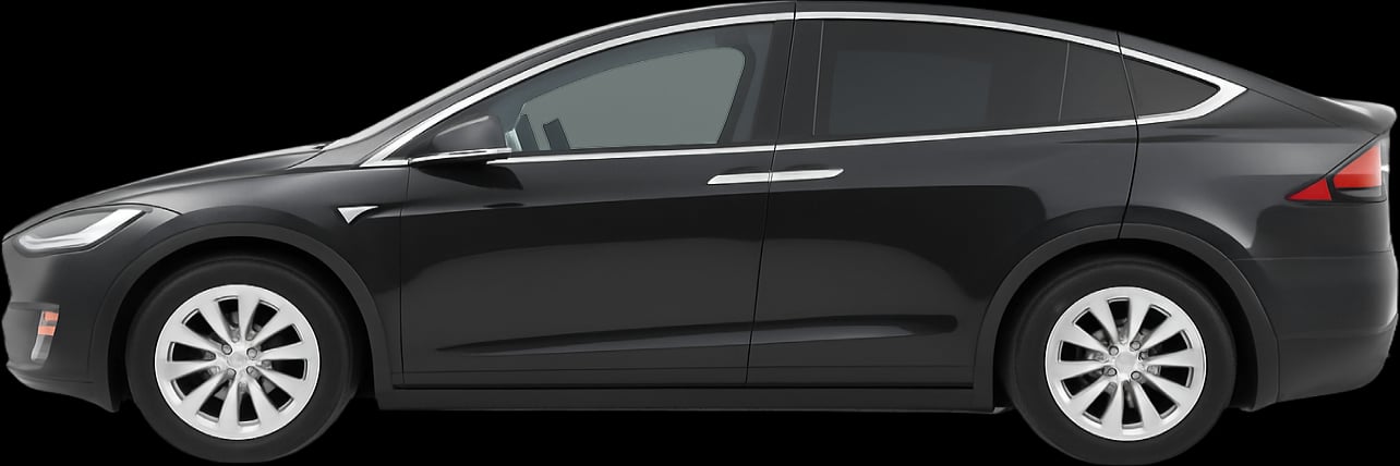 Side view of the 2015 Tesla Model X