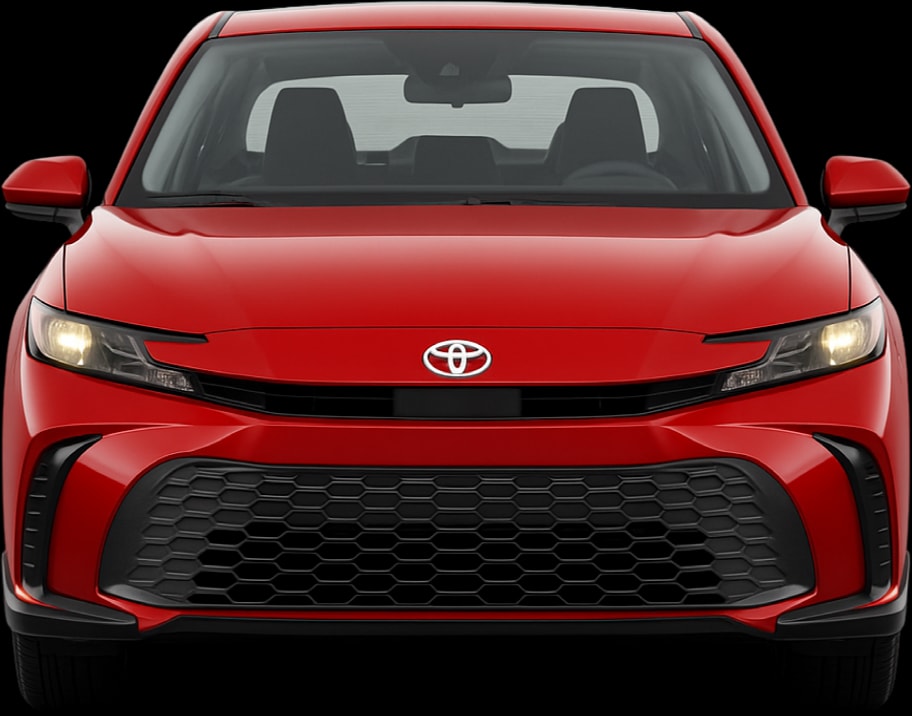 Front view of the 2025 Toyota Camry