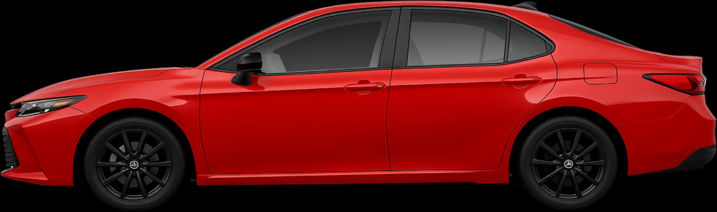 Side view of the 2025 Toyota Camry