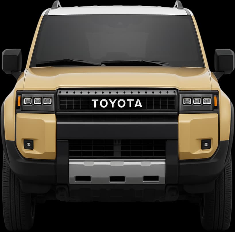 2021 Toyota Land Cruiser — Front view