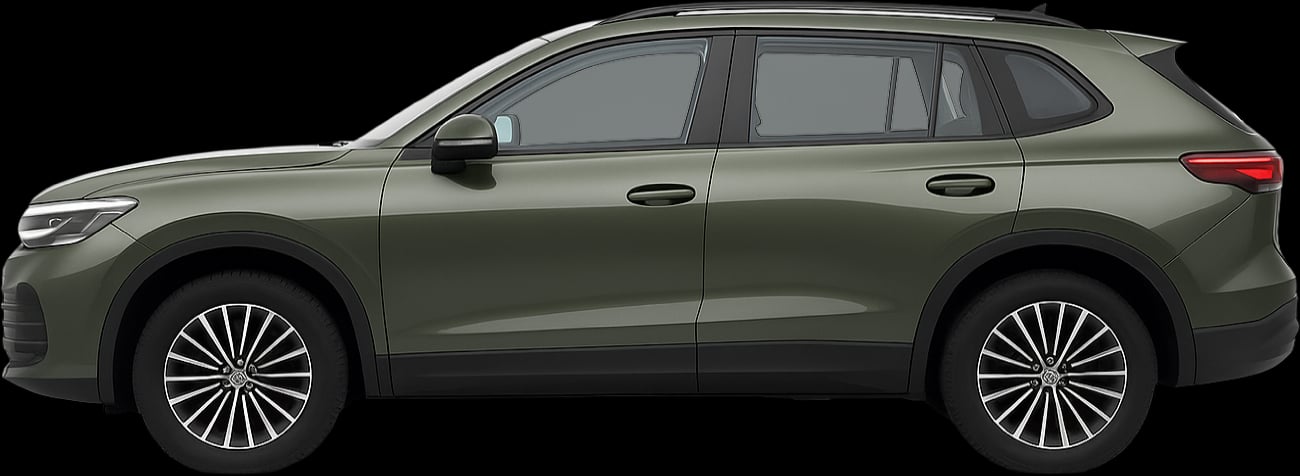Side view of the 2024 Volkswagen Tiguan