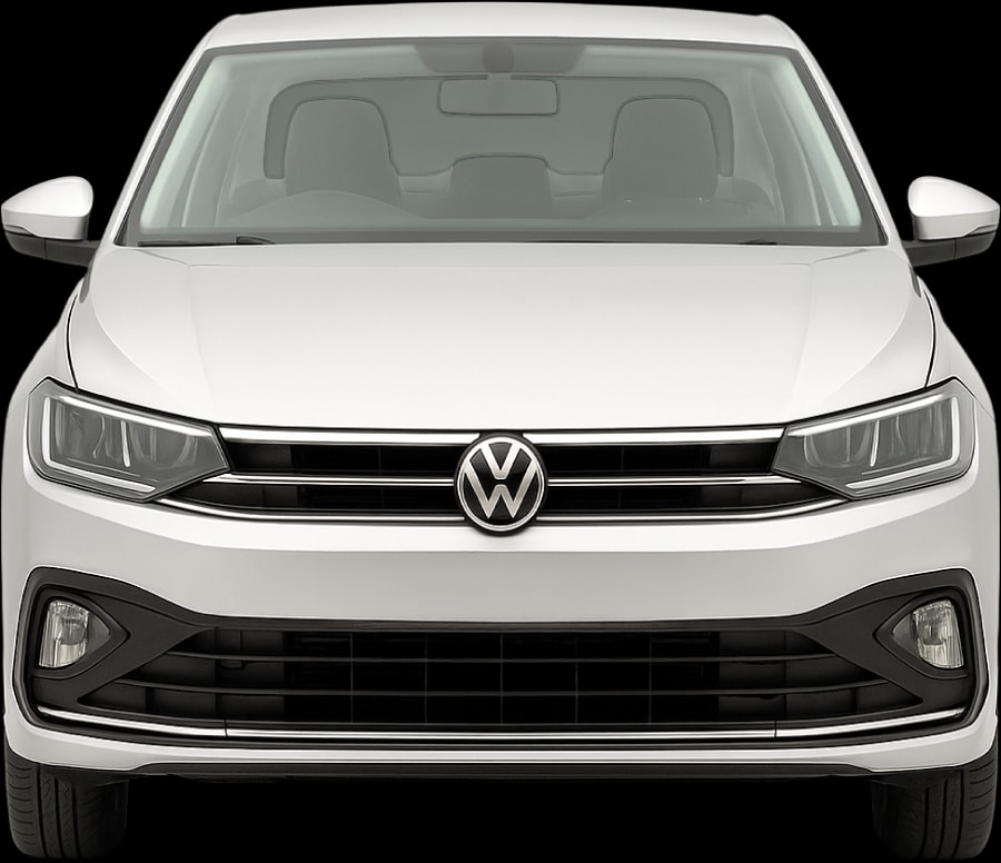 Front view of the 2022 Volkswagen Virtus