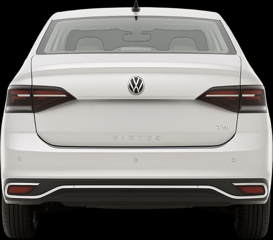 2022 Volkswagen Virtus — Rear view