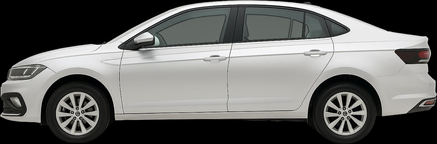 Side view of the 2022 Volkswagen Virtus