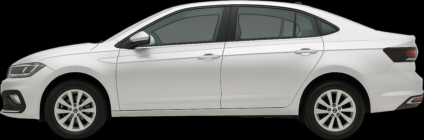 Side view of the 2022 Volkswagen Virtus