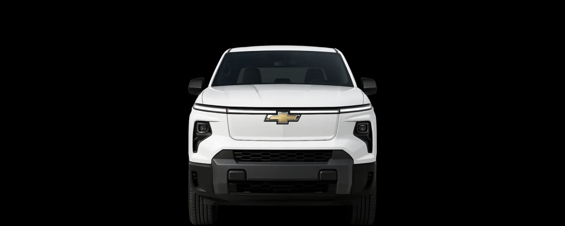 Front view of the 2024 Chevrolet Silverado EV
