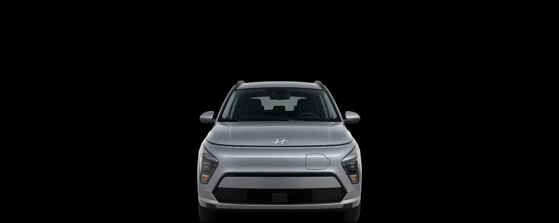 Front view of the 2023 Hyundai Kona Electric