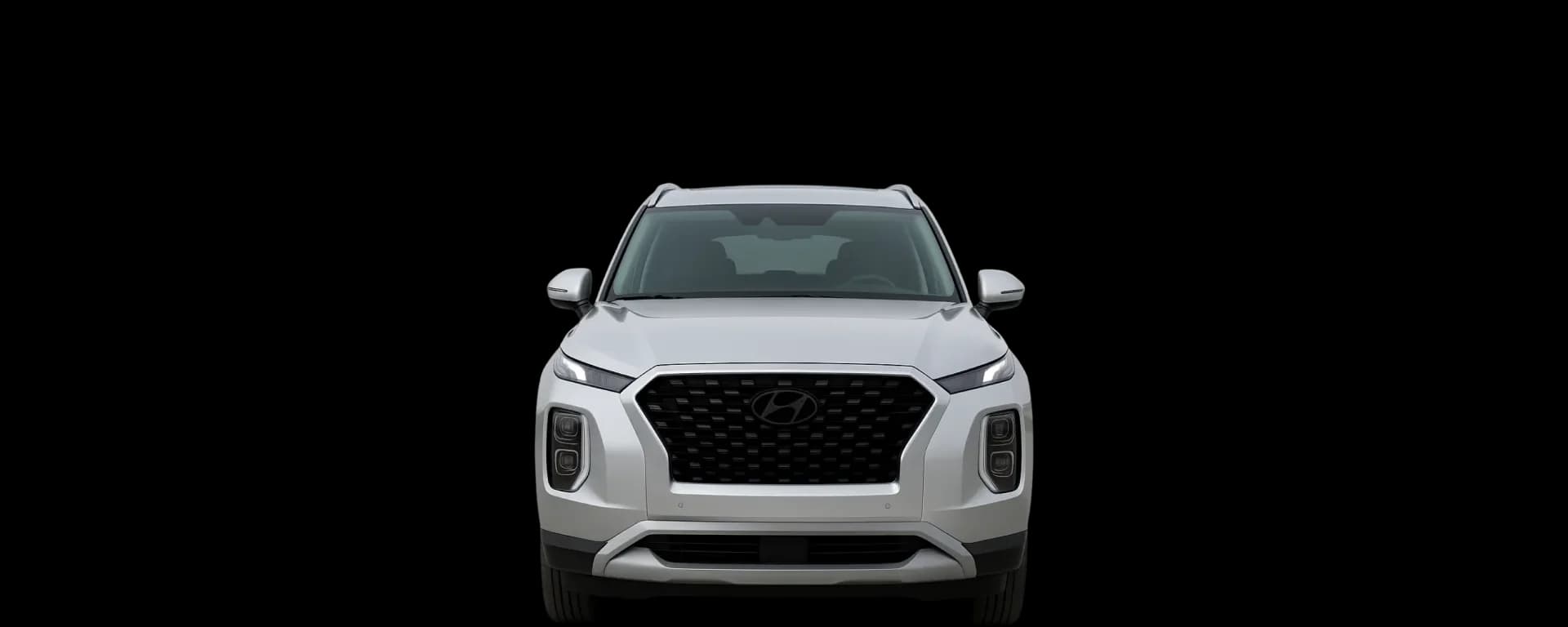 Front view of the 2022 Hyundai Palisade