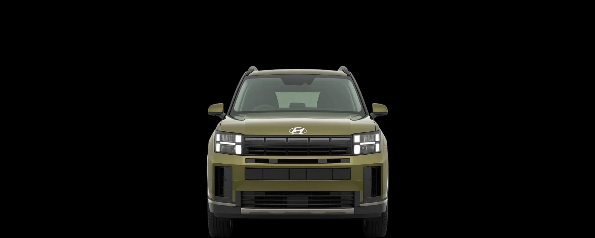 Front view of the 2023 Hyundai Santa Fe