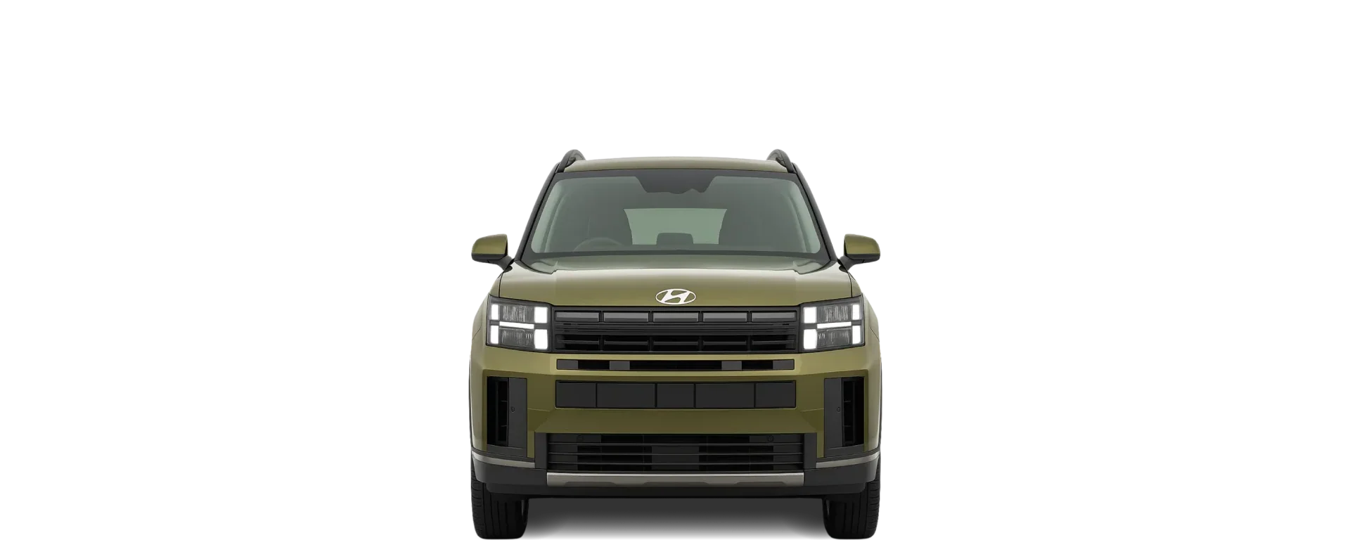 Front view of the 2023 Hyundai Santa Fe