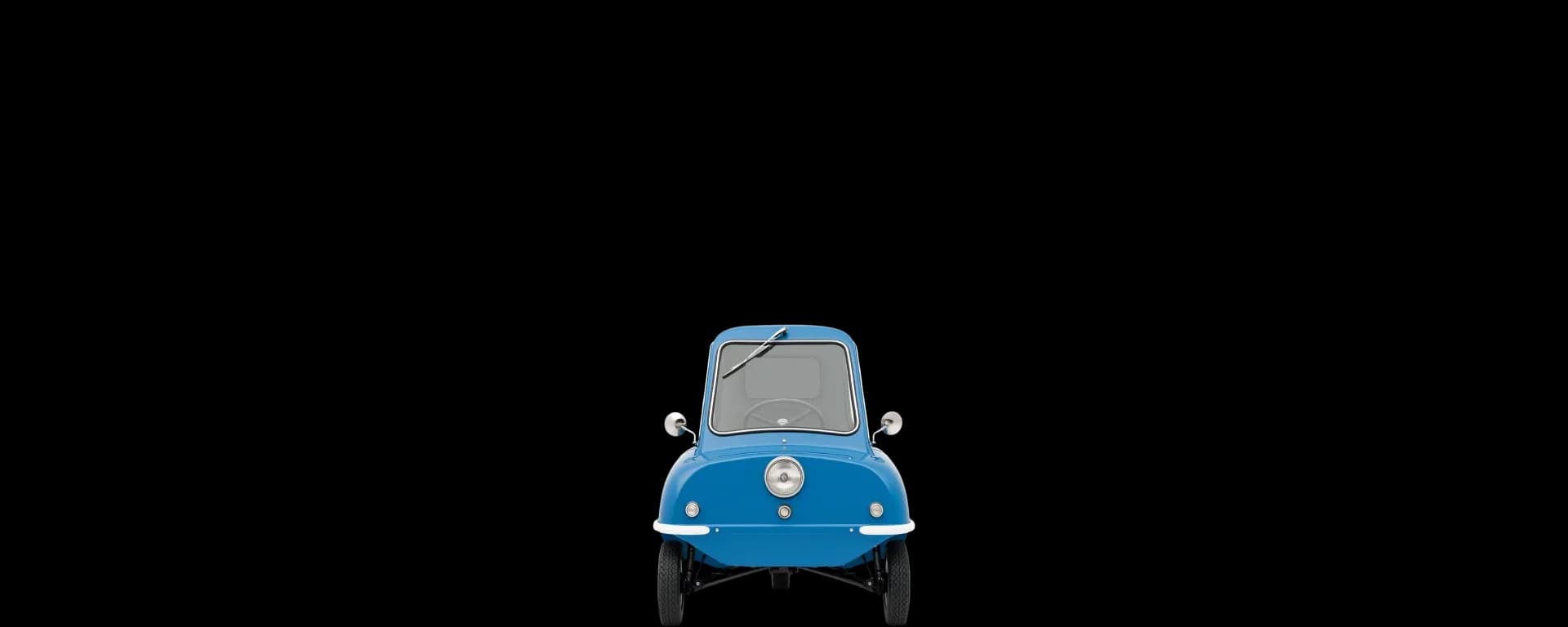 Front view of the 1962 Peel P50