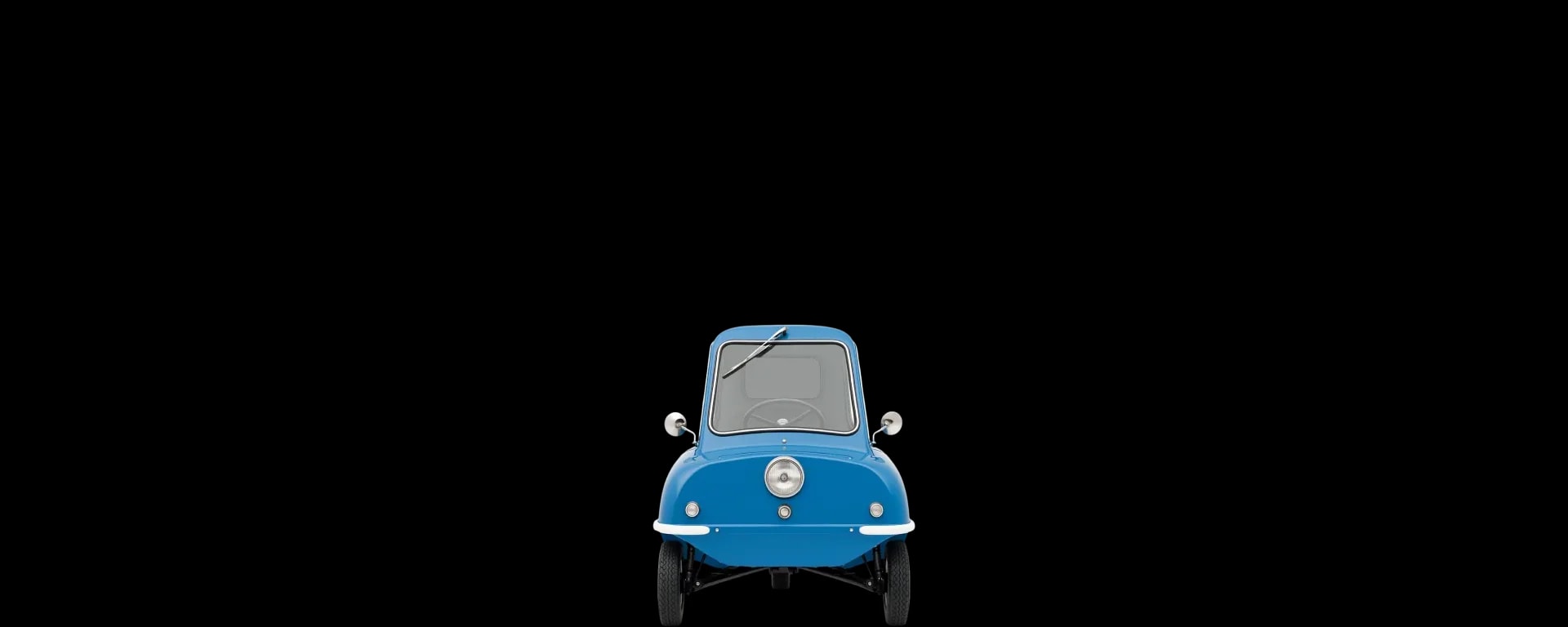 Front view of the 1962 Peel P50