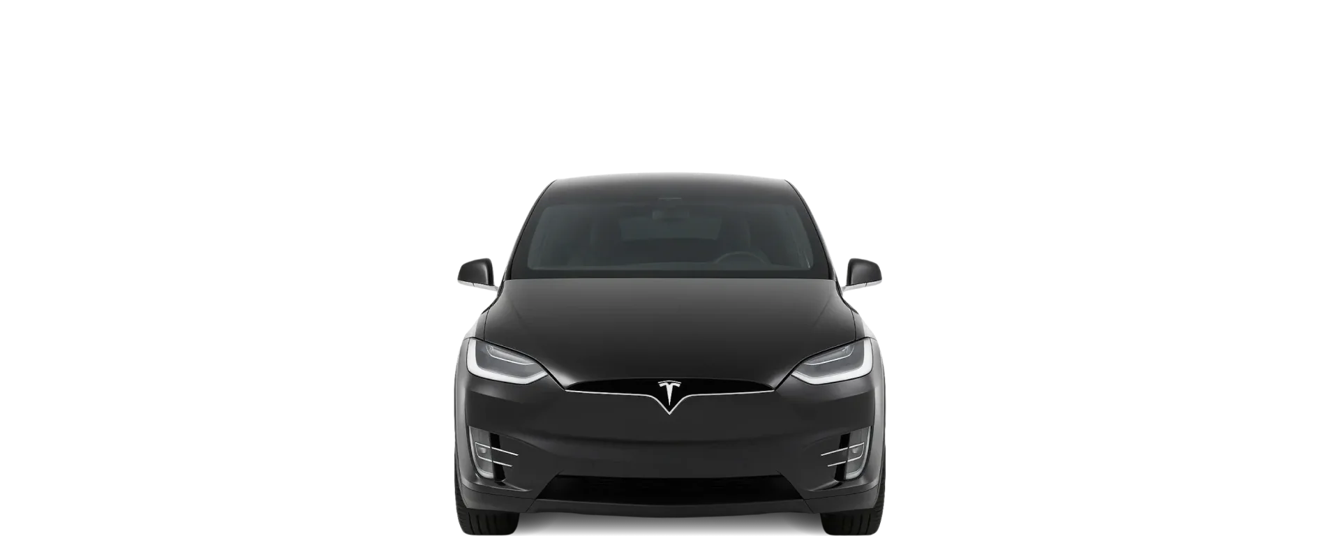 Front view of the 2015 Tesla Model X