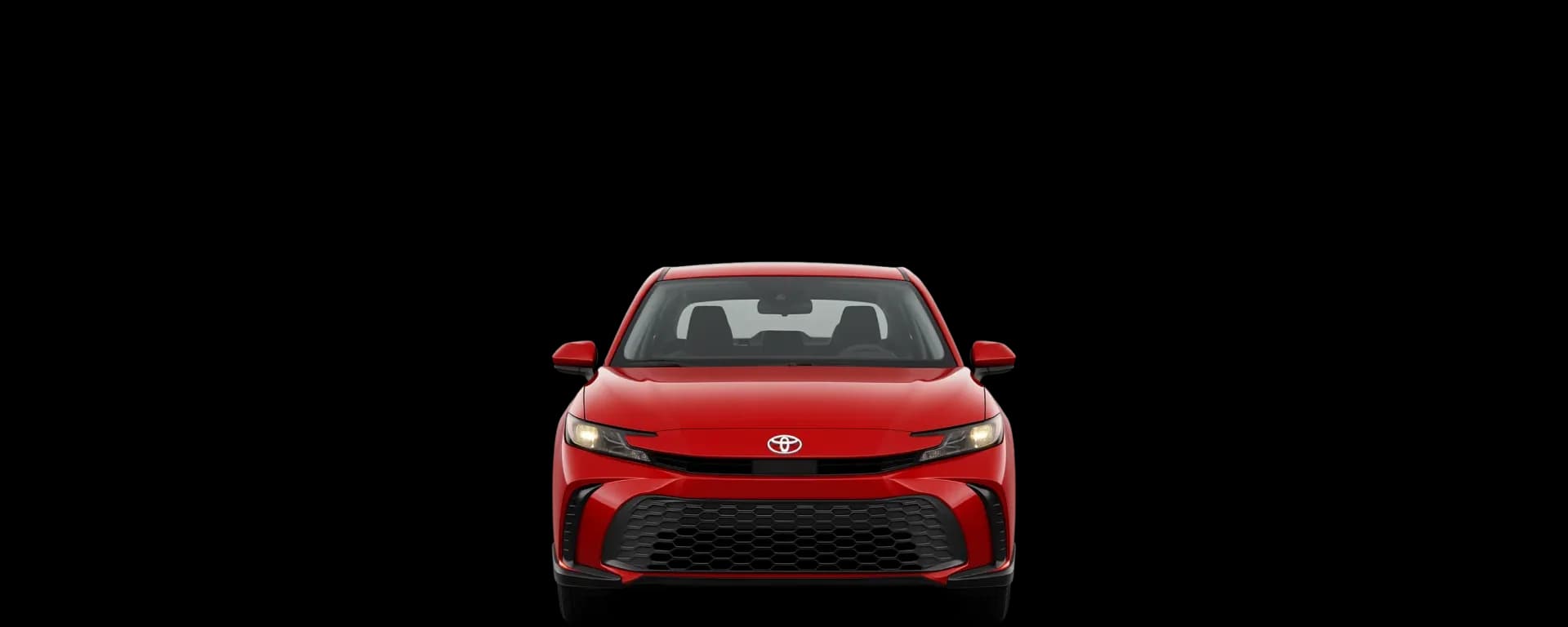 Front view of the 2023 Toyota Camry