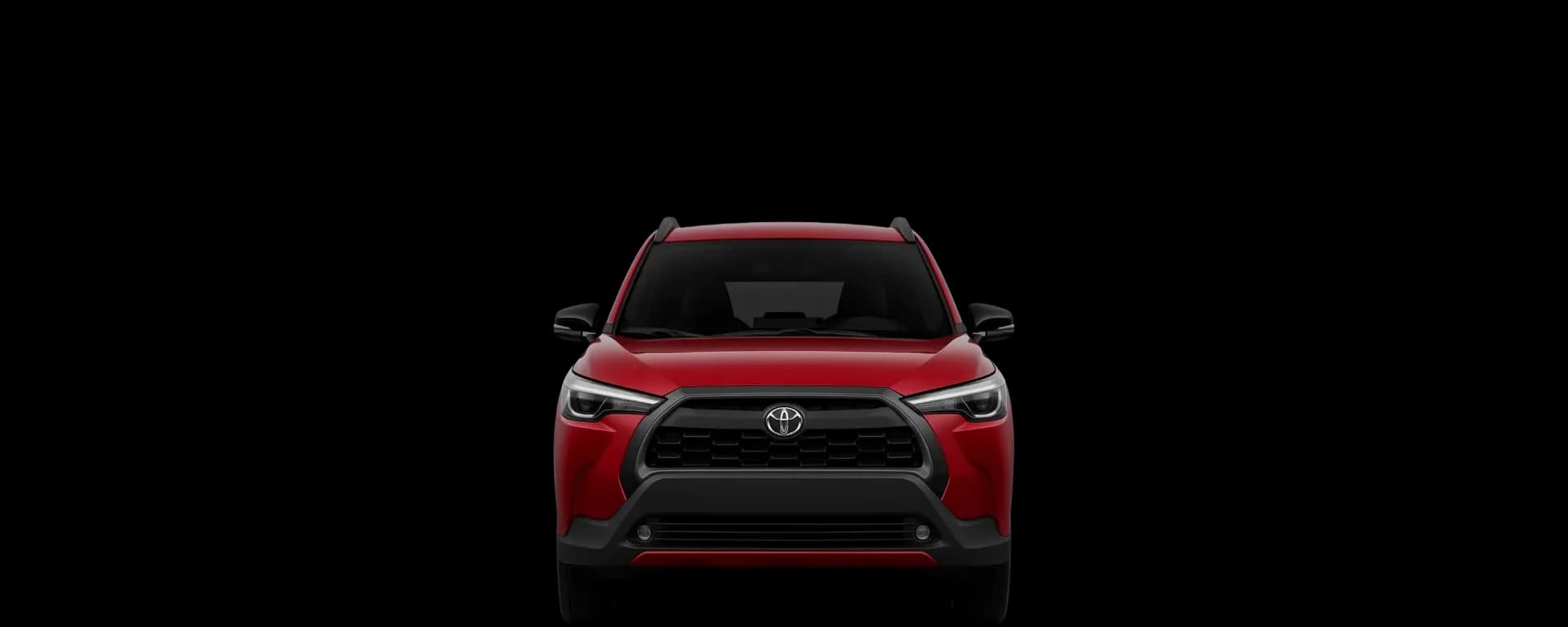 Front view of the 2025 Toyota Corolla Cross