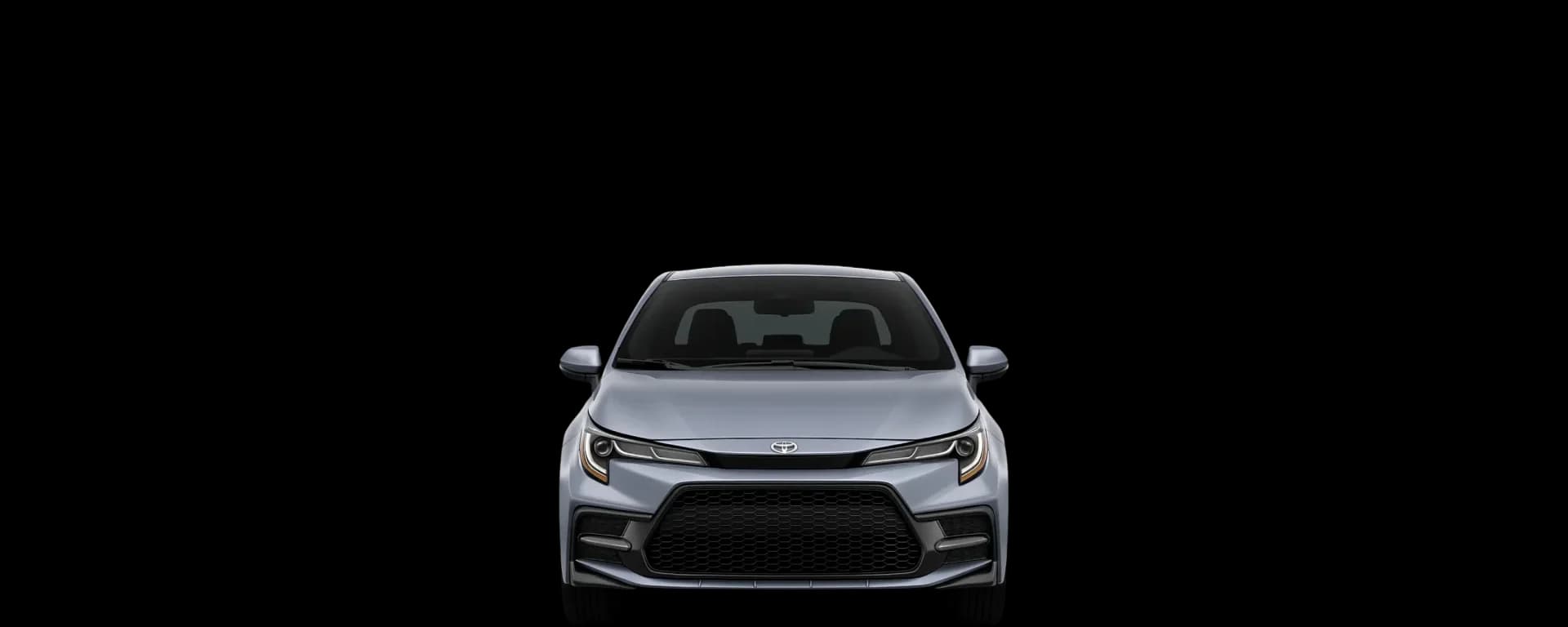 Front view of the 2023 Toyota Corolla Sedan